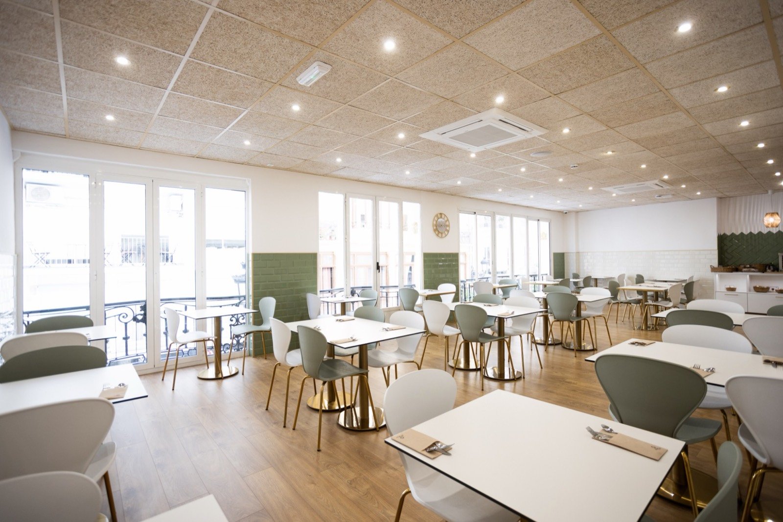 Sala de desayunos del Hotel Venecia Plaza Centro